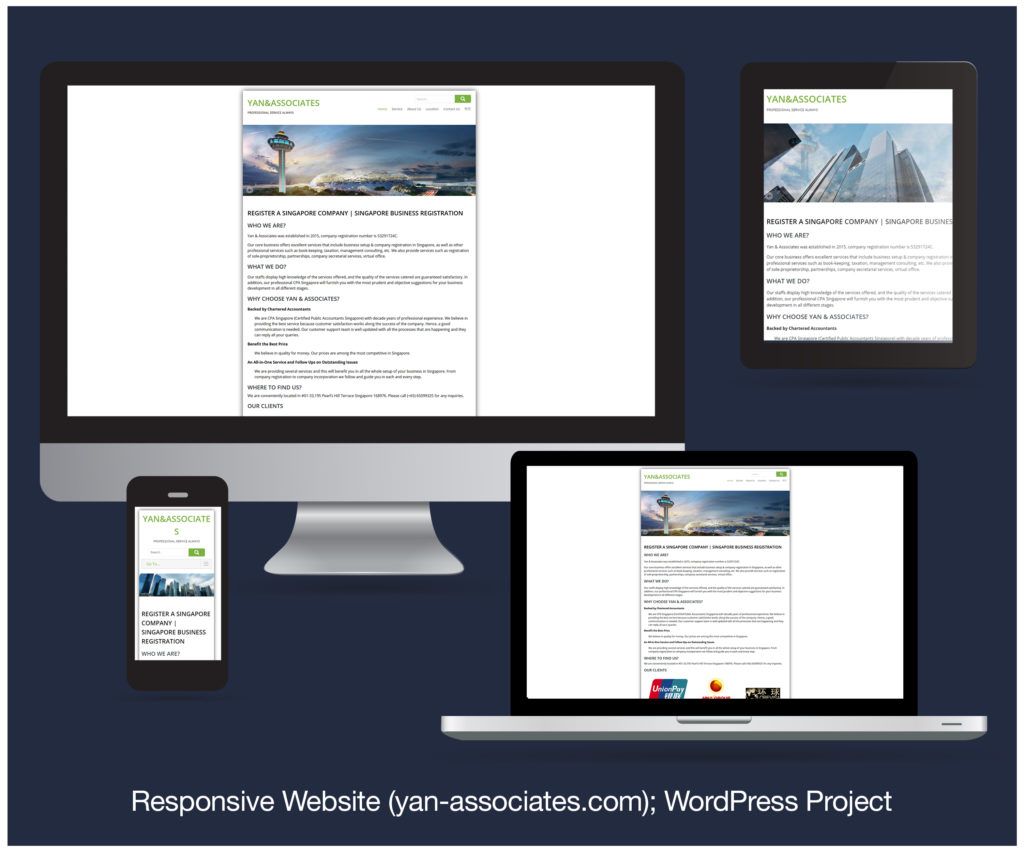 Read more about the article Responsive Website designed and developed for YAN&ASSOCIATES