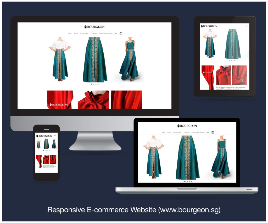 Read more about the article Responsive E-commerce Website designed and developed for BOURGEON