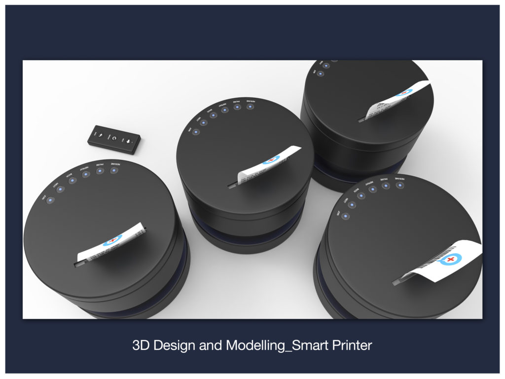 Read more about the article 3D Design and Modelling_Smart Printer