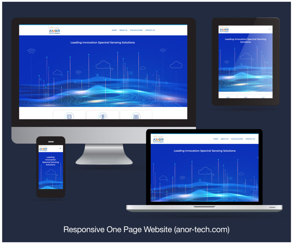 Read more about the article Responsive Website designed and developed for ANOR Technologies